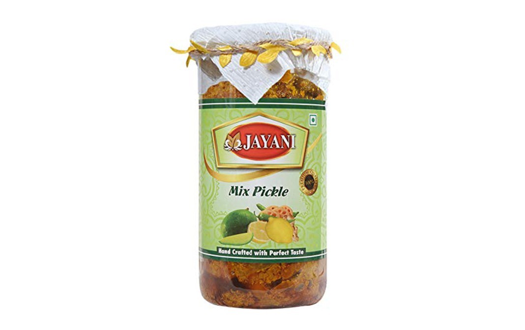 Jayani Mix Pickle    Plastic Jar  800 grams